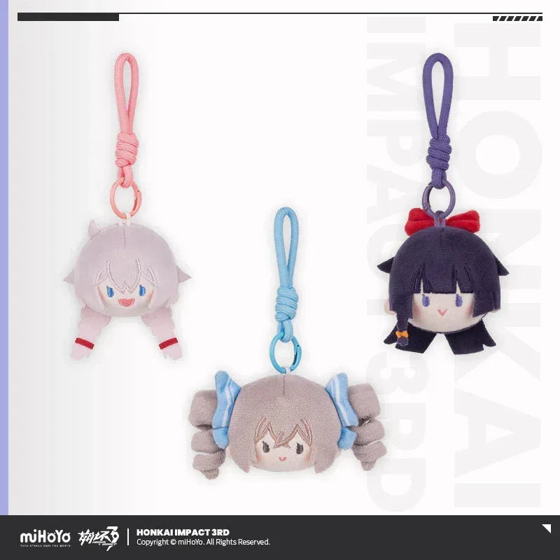 Honkai Impact 3rd Wishful Dango Series Plush Keychain All Set (3pcs) ACG Go Anime www.acg-go.com Bronya, Kiana, Pendant & Keychain, Plush, Raiden Mei