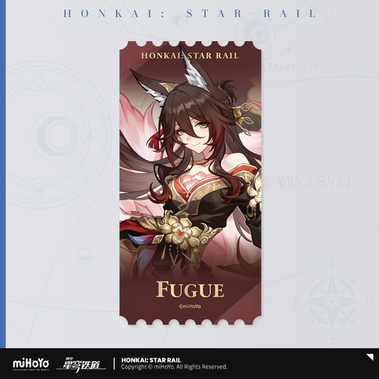 Invitation From The Stellar Series Fugue Laser Cardboard (Not For Sale)