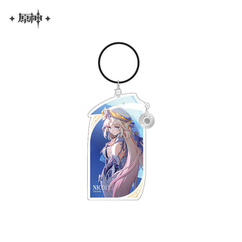 Moonlit Ballad of the Night Series Acrylic Keychain