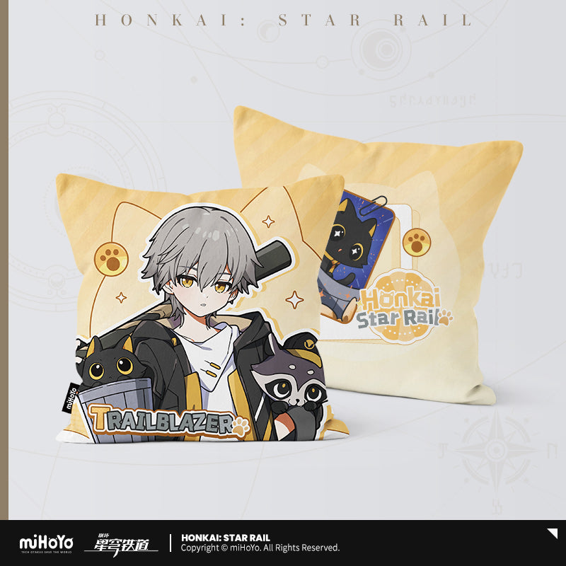 Little Cat Series Square Pillow