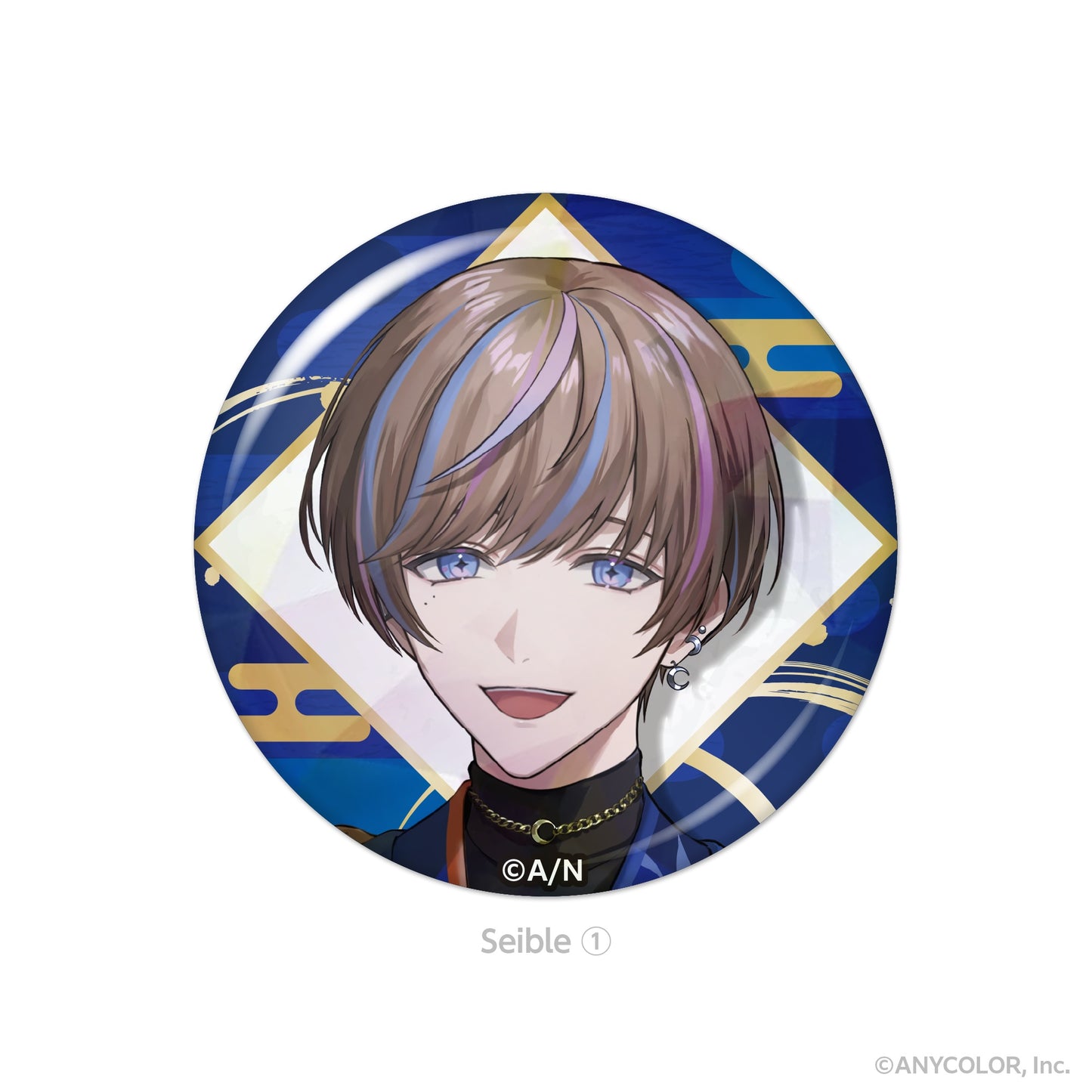 Nijisanji EN By The Beat Series Holographic Badge