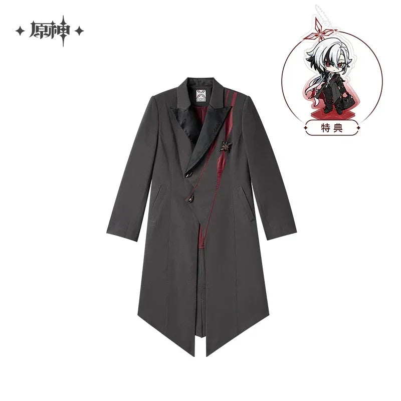 Genshin Impact Arlecchino Theme Impression Series Long Casual Coat L ACG Go Anime www.acg-go.com Apparel, Arlecchino, Coat