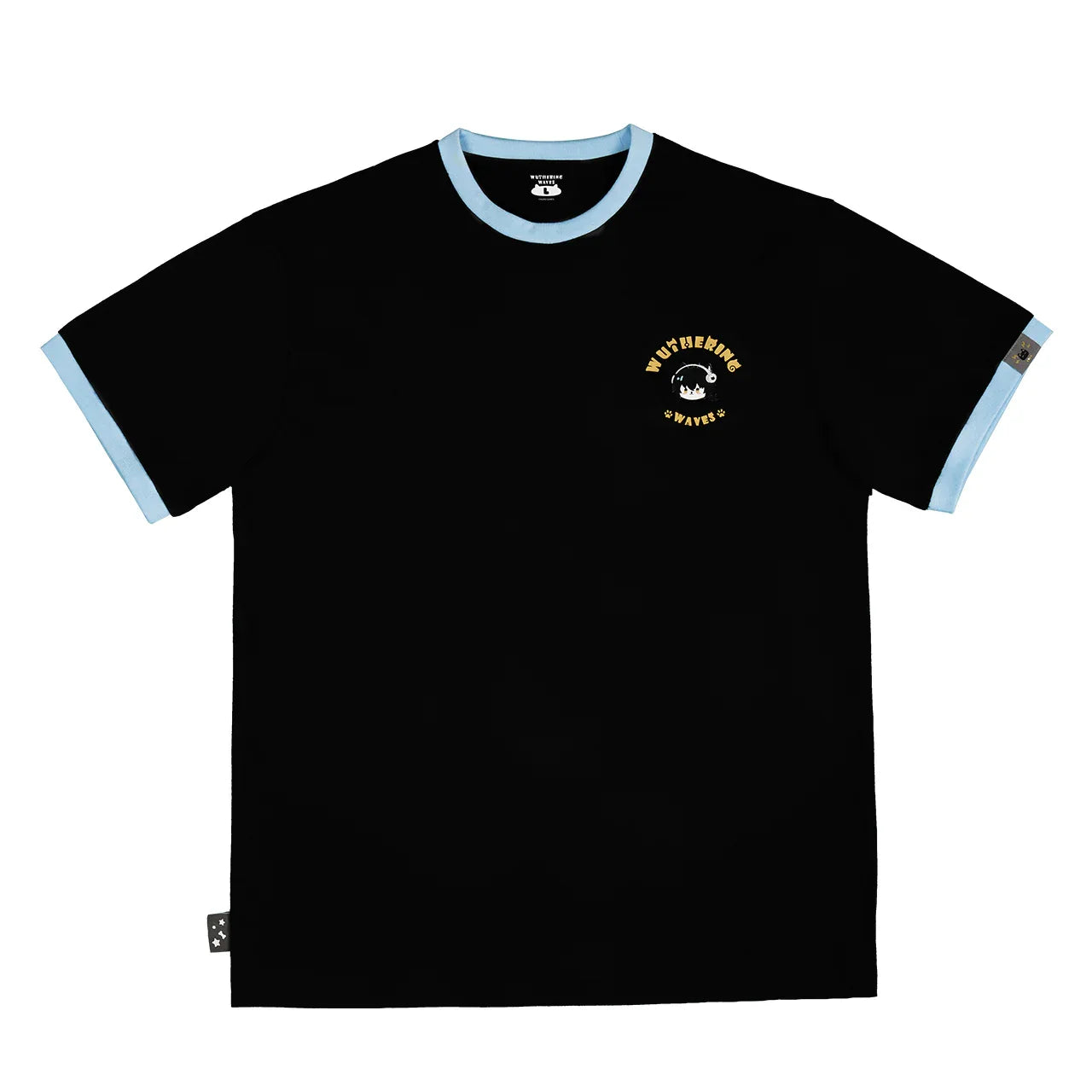 Somnoire Echoes Series Rover Impression T-Shirt Wuthering Waves Black / S ACG Go Anime www.acg-go.com Apparel, Rover, T-shirt, Wuthering Waves