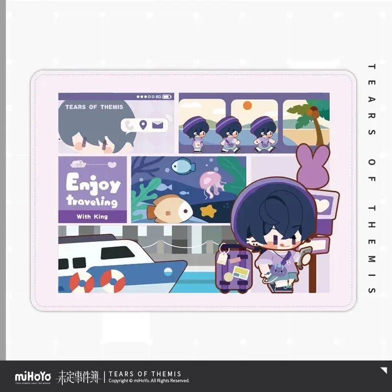 Tears of Themis You You Shi Guang Series Mini Character Printed Blanket Marius von Hagen ACG Go Anime www.acg-go.com Art Decor, Artem Wing, Luke Pearce, Marius von Hagen, Vyn Richter