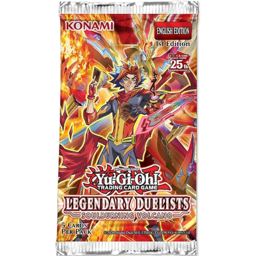 yu gi oh trading card game tcg legendary duelists soulburning volcano booster display ACG GO