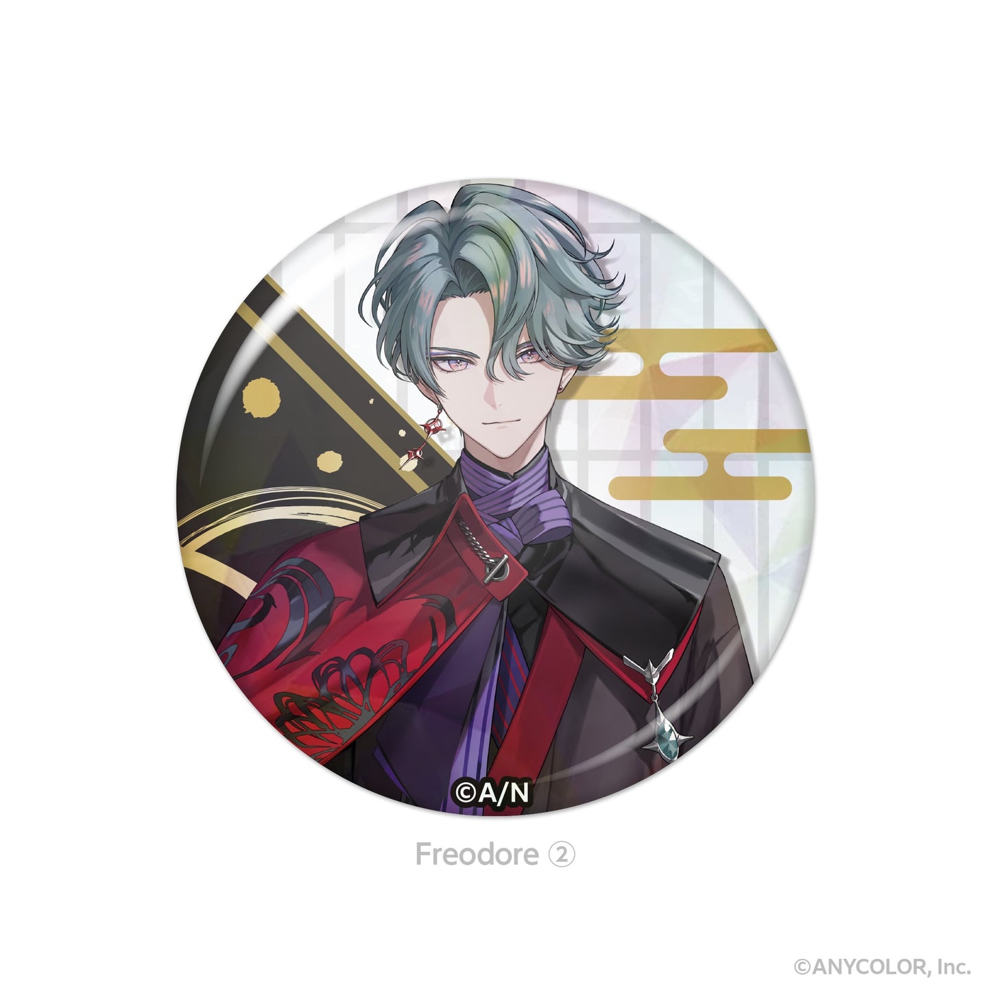 Nijisanji EN By The Beat Series Holographic Badge