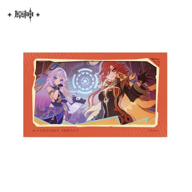 Genshin Impact Special Program Preview Illustration Series Merch Transparent Card ACG Go Anime www.acg-go.com Art Decor, Citlali, Genshin Impact, Mavuika