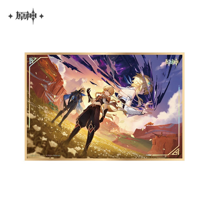 Genshin Impact Theme Series Acrylic Shikishi Cardboard