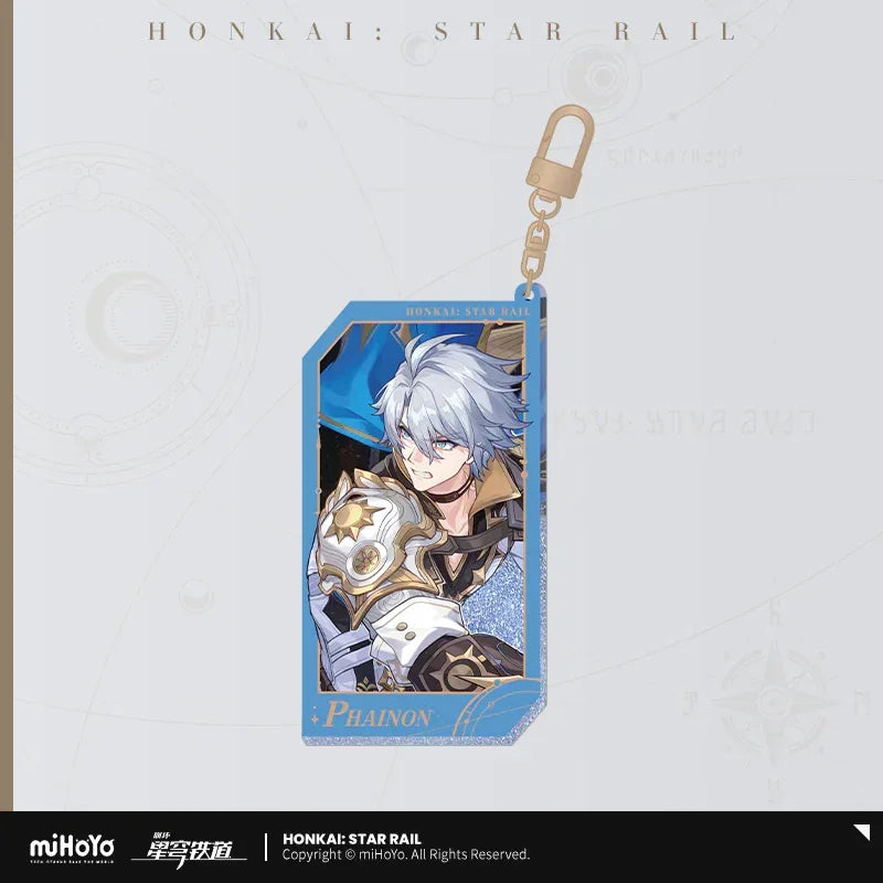 Honkai: Star Rail Invitation From The Stellar Series Glitter Quicksand Acrylic Keychain Fu Xuan ACG Go Anime www.acg-go.com Acheron, Aglaea, Argenti, Art Decor, Aventurine, Bailu, Black Swan, Blade, Boothill, Dan Heng ⢠Imbibitor Lunae, Dr. Ratio, Feixiao, Firefly, Fu Xuan, Fugue, Huohuo, Jade, Jiaoqiu, Jing Yuan, Jingliu, Kafka, Lingsha, Luocha, March 7th, Mydei, Rappa, Robin, Ruan Mei, Seele, Serval, Silver Wolf, Sparkle, Stand, Sunday, The Herta, Topaz, Tribbie, Yunli