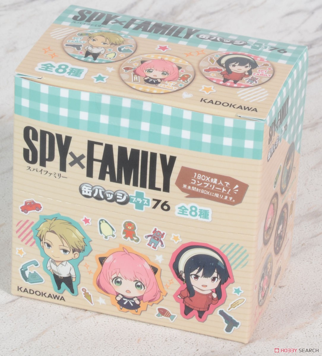 SPY×FAMILY Chibi Badge Mystery Box
