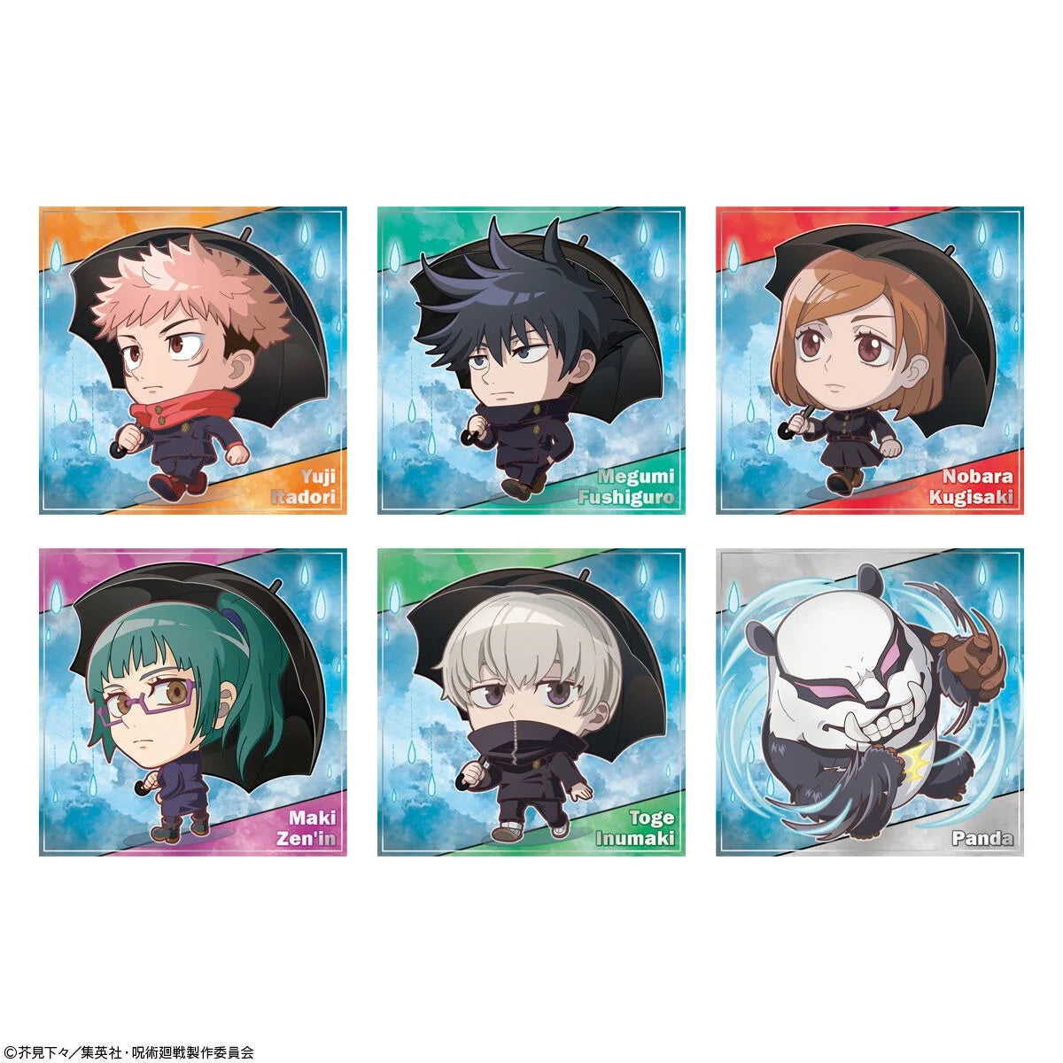 Jujutsu Kaisen Choco Wafer W/ Sticker