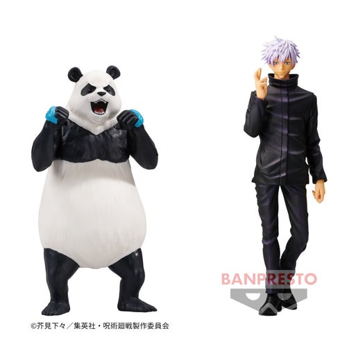 BANPRESTO Jujutsu Kaisen Jukon No Kata Panda & Gojo Satoru Figure