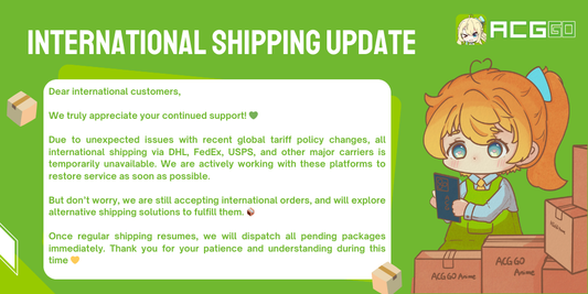 International Shipping Update