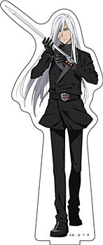 "Reborn!" Original Illustration Big Acrylic Stand Black Suit