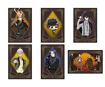 "Reborn!" Original Illustration Card Set Black Suit