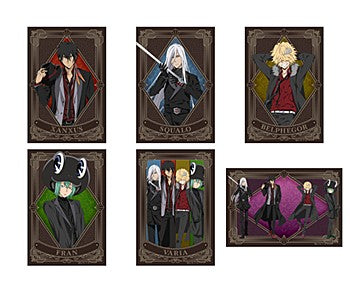 "Reborn!" Original Illustration Card Set Black Suit