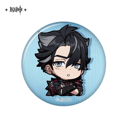 Genshin Impact Chibi Character Series Badge Court of Fontaine