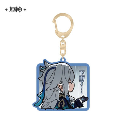 Genshin Impact Chibi Character Series Acrylic Keychain Court of Fontaine