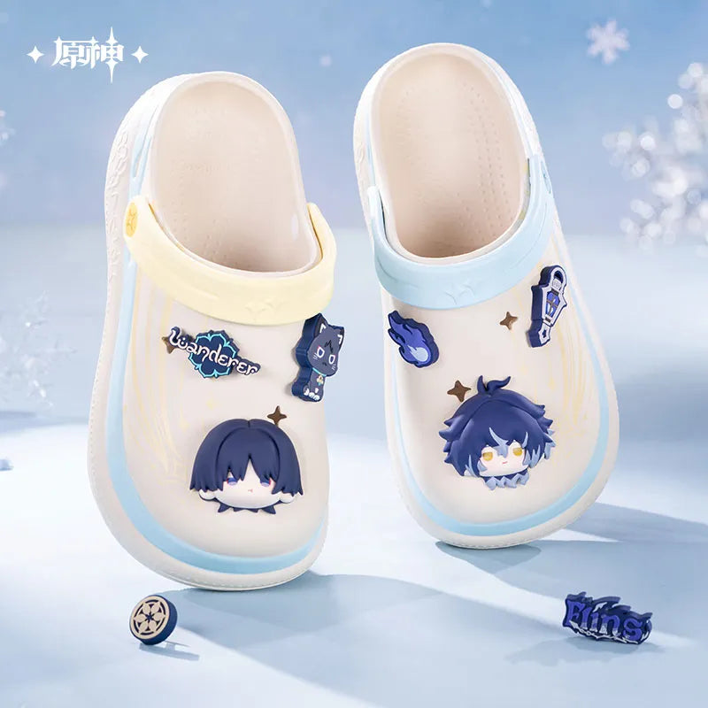 Genshin Impact Aurora Party Series DIY Soft Rubber Decoration Set