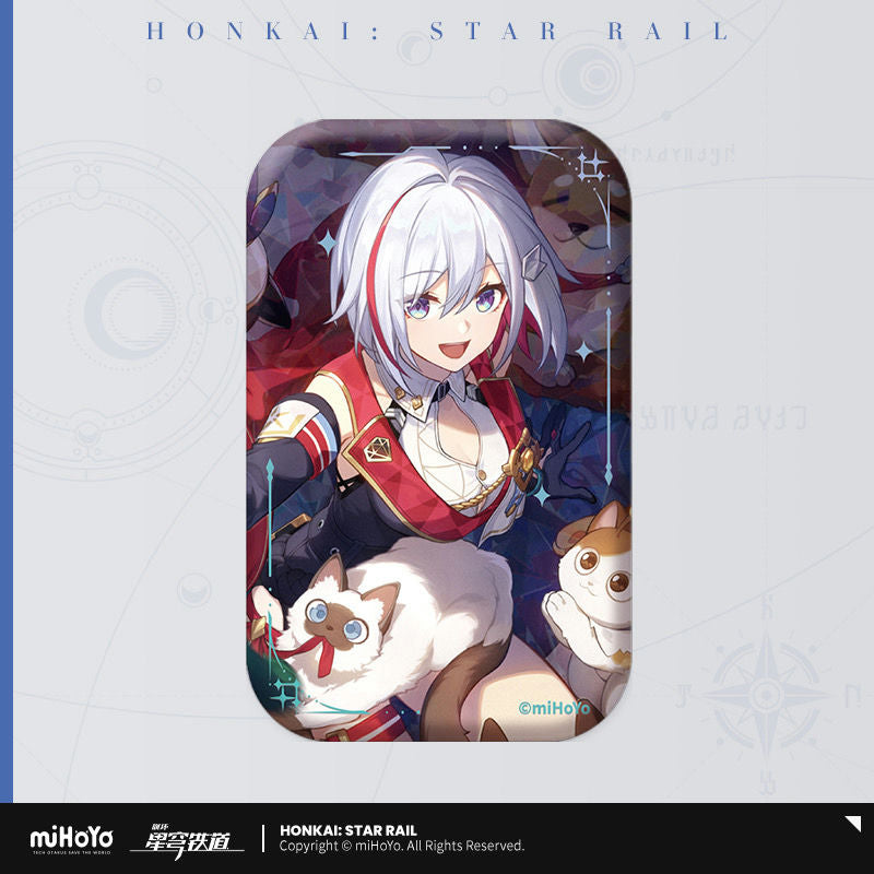 Honkai: Star Rail Light Cone Series Rectangular Tinplate Badge