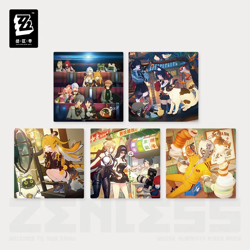 Zenless Zone Zero New Eridu Photo Series Image Collection Card Set Vol.3