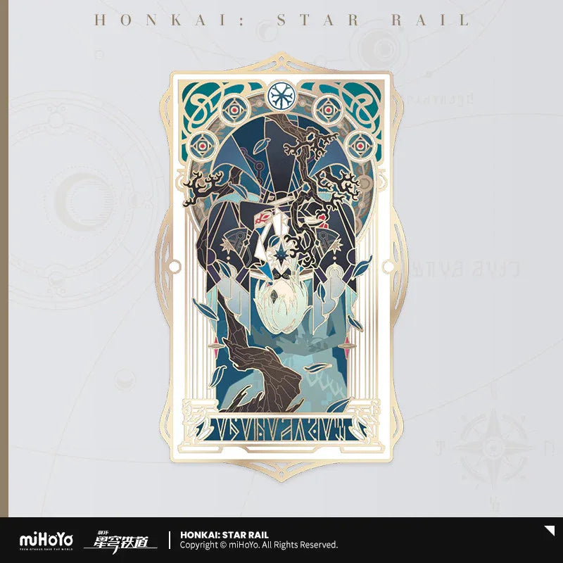 Honkai: Star Rail As I Wrote Series Metal Bookmark