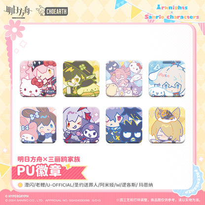 Arknights x Sanrio PU Badge