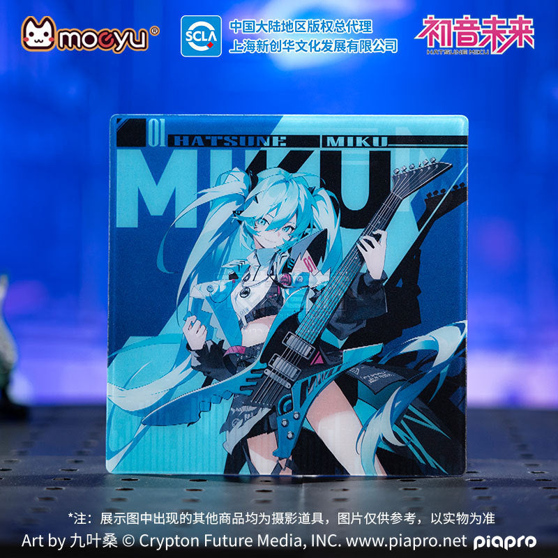 High Energy RAVE Series Raster Card Ornament Vocaloid! Hatsune Miku ACG Go Anime