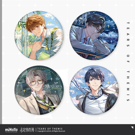 8th Anniversary Forever Young Series Tinplate Badge