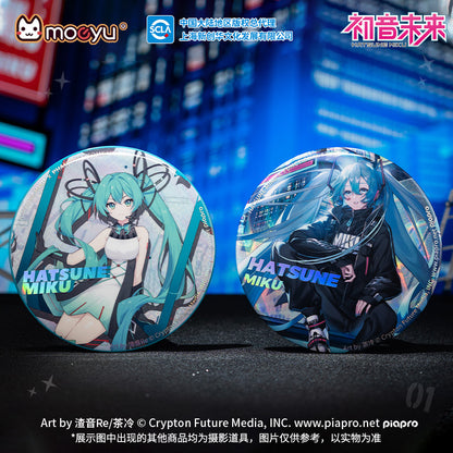 Technology Series Large Badge Vocaloid! Hatsune Miku ACG Go Anime