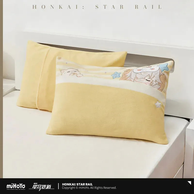 Honkai: Star Rail Boys Dormitory Chibi Household Series Pillowcase