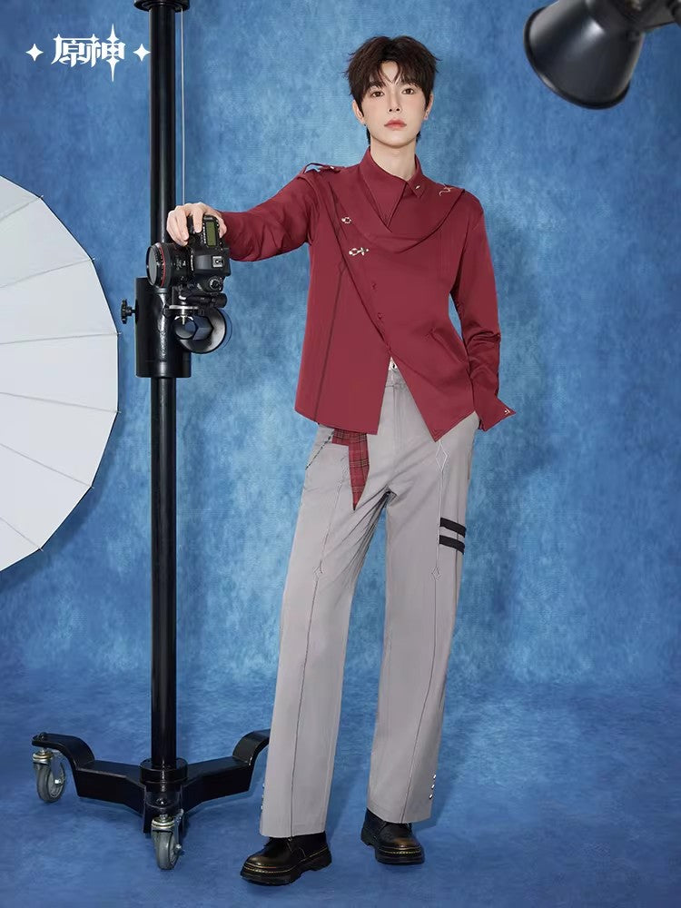 Genshin Impact Tartaglia Theme Impression Series Casual Trousers