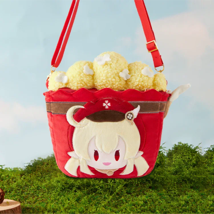 Genshin Impact x Wanda Film "Magic Screen Journey: A Date with Light and Shadow" Popcorn Plush Itabag Klee ACG Go Anime www.acg-go.com Apparel, Genshin Impact, Itabag, Klee