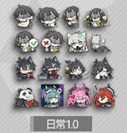 Arknights: Endfield BETA Series Daily 1.0 Sticker Set