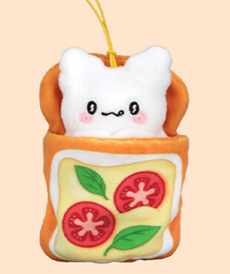 FuRyu Hanamaruobake Hanamaru! Bakery Toast Futon Mascot