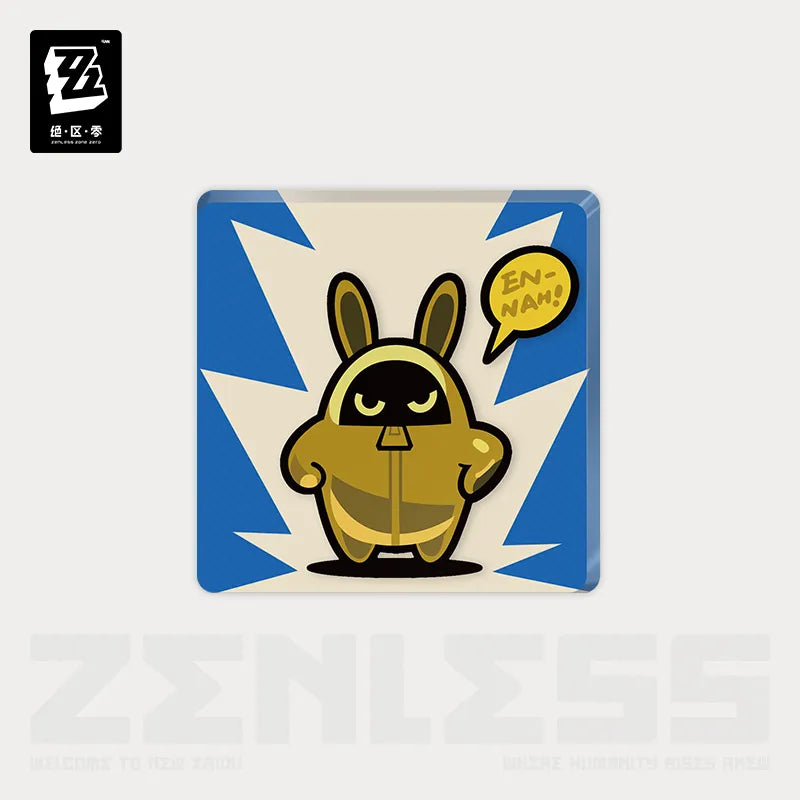 En-Nah Stroll Series Bangboo Acrylic Refrigerator Magnet