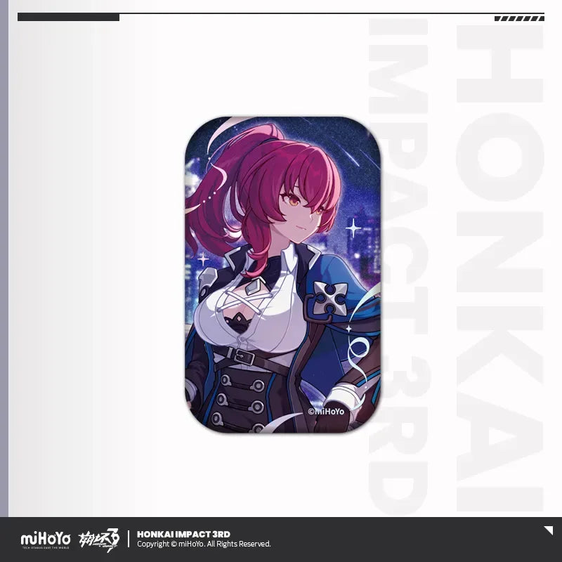 Birthday Greeting Series Tinplate Badge Honkai Impact 3rd Murata Himeko ACG Go Anime www.acg-go.com Aponia, Badge, Bronya, Carol, Eden, Elysia, Fu Hua, Honkai Impact 3rd, Li Sushang, Mobius, Murata Himeko, Natasha, Pardofelis, Raiden Mei, Rita, Seele, Shigure Kira, Theresa, Vill-V, Yae Sakura