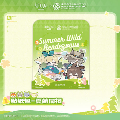Arknights x Hongshan Forest Zoo Nanjing China Sticker Pack