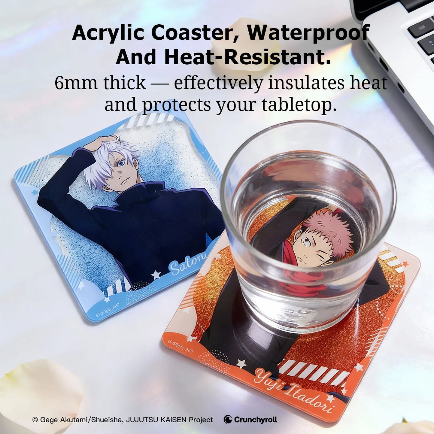 Jujutsu Kaisen Acrylic Liquid Coaster