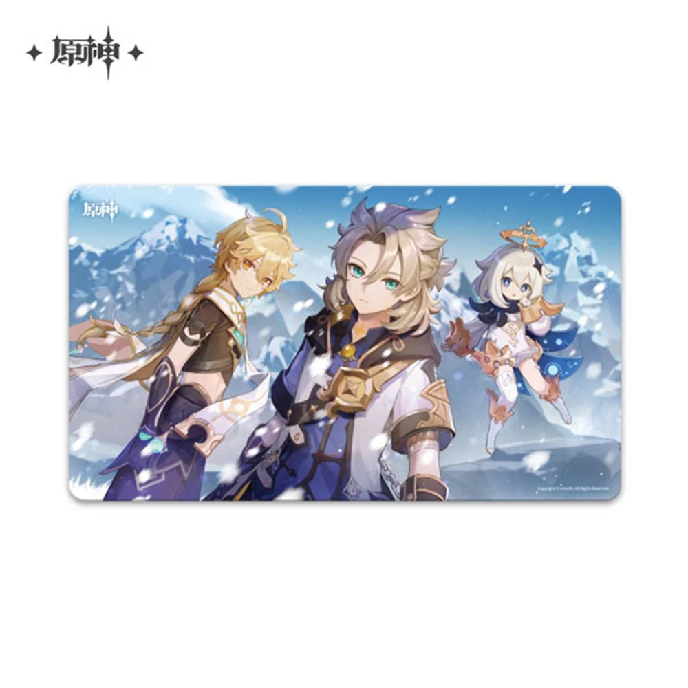 Gaming Mouse Pad Vol 2 Genshin Impact Shadows Amidst Snowstorms ACG Go Anime