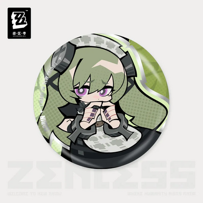 New Eridu Series Chibi Tinplate Badge Victoria Housekeeping Co.