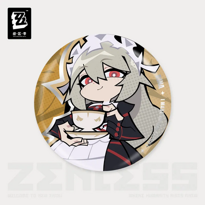 New Eridu Series Chibi Tinplate Badge Victoria Housekeeping Co.