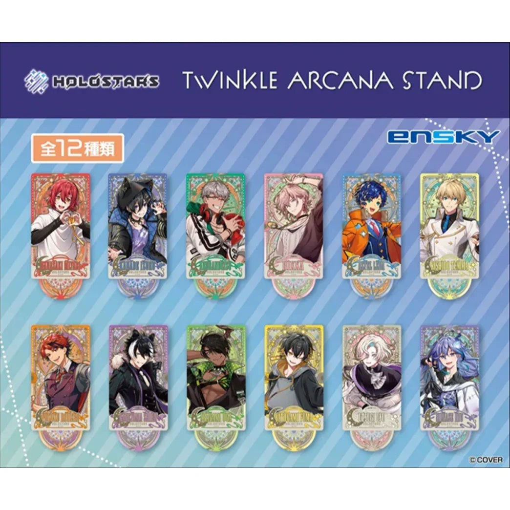 Twinkle Arcana Stand Holostars Kishido Temma ACG Go Anime www.acg-go.com Arurandeisu, Astel Leda, Izuru Kanade, Minase Rio, Miyabi Hanasaki, Oga Aragami, Rikka, Robru Yukoku, Shien Kageyama, Stand, Tenma Kishido, Utsugi Uyu, Yatogami Fuma