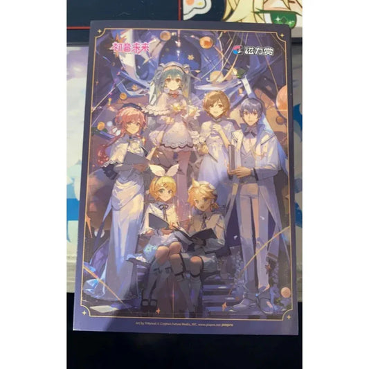 Bilibili Kuji Hatsune Miku Starry Night Postcard (Not For Sale)