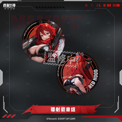 Goddess of Victory: Nikke Laser Badge Set: Red Hood