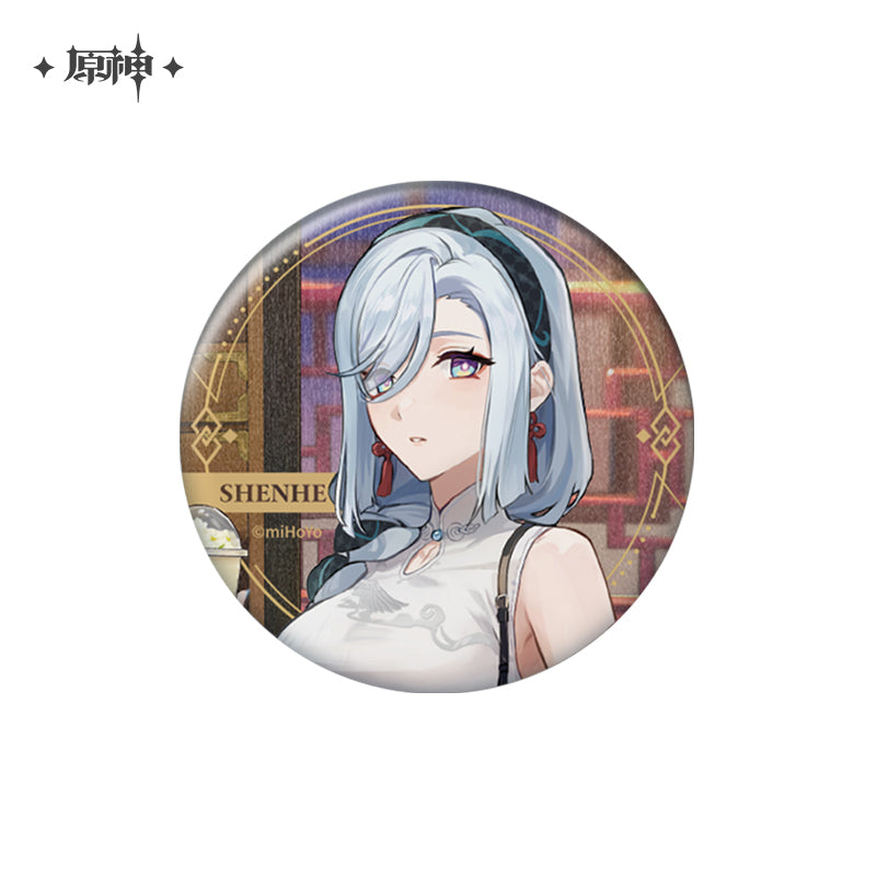 Genshin Impact X HeyTea Series Vol.2 Xin You Suo Xi Badge & Standee & Acrylic Clip