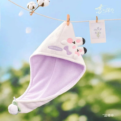 Love and Deepspace Linkon Forest Breath Series Plush Hair Drying Cap