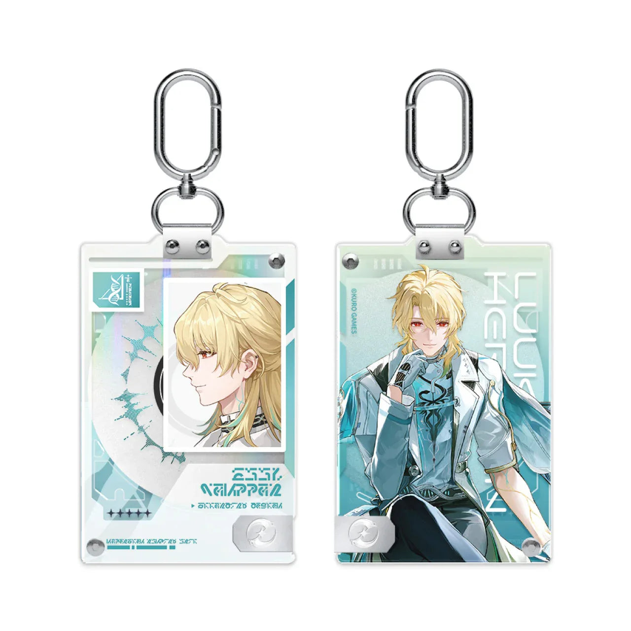 Wuthering Waves School Entry Pass Series ID Keychain (Aemeath, Luuk Herssen)
