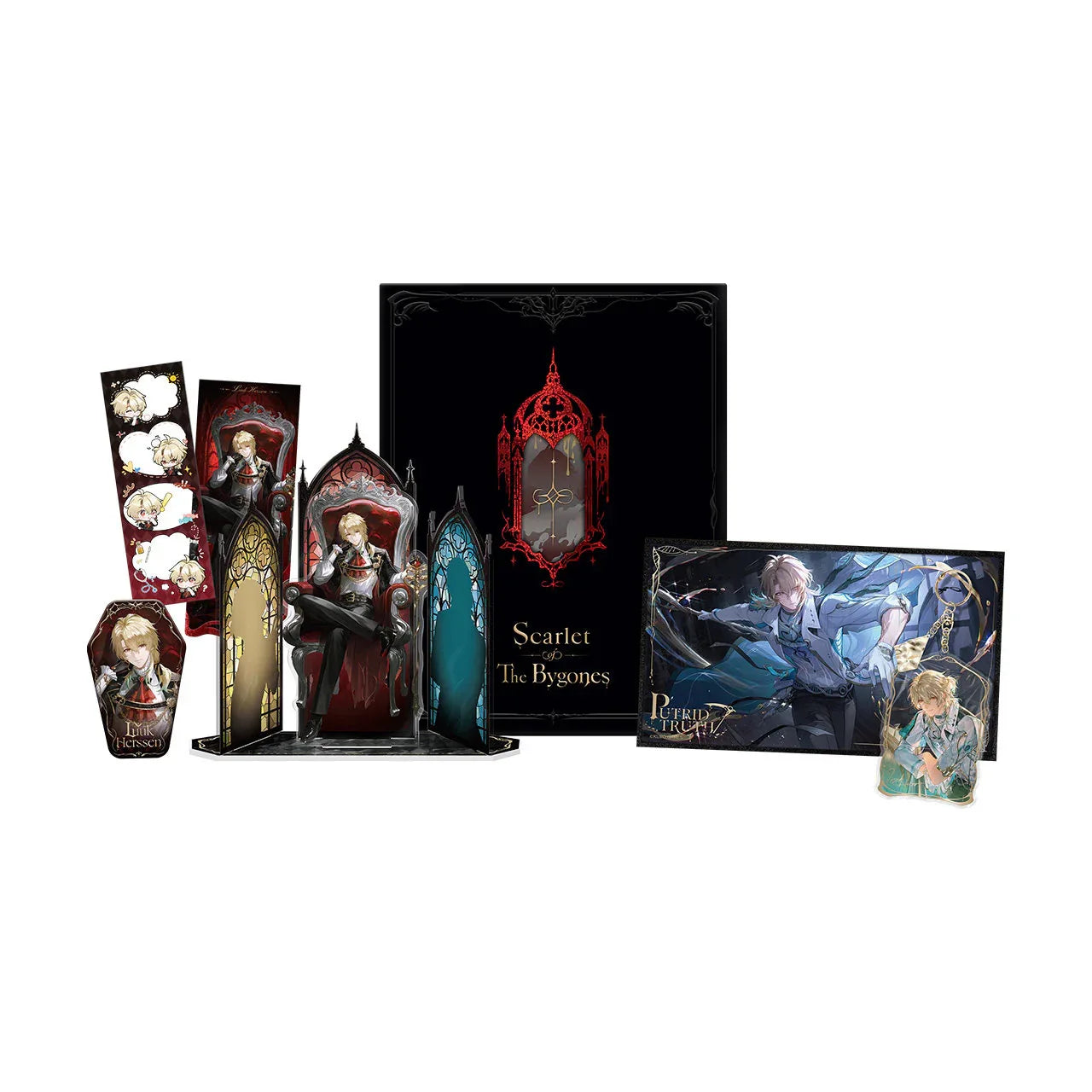 Wuthering Waves Luuk Herssen Scarlet of The Bygones Gift Box