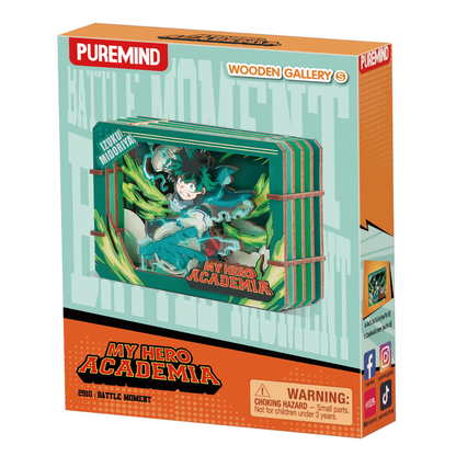 My Hero Academia Wooden Gallery-S Battle Moment